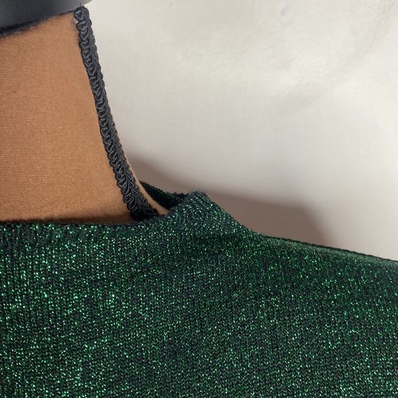 Scotch & Soda OK Bye Selina mohair blend colorblock high neck fuzzy sweater XS - Picture 8 of 16